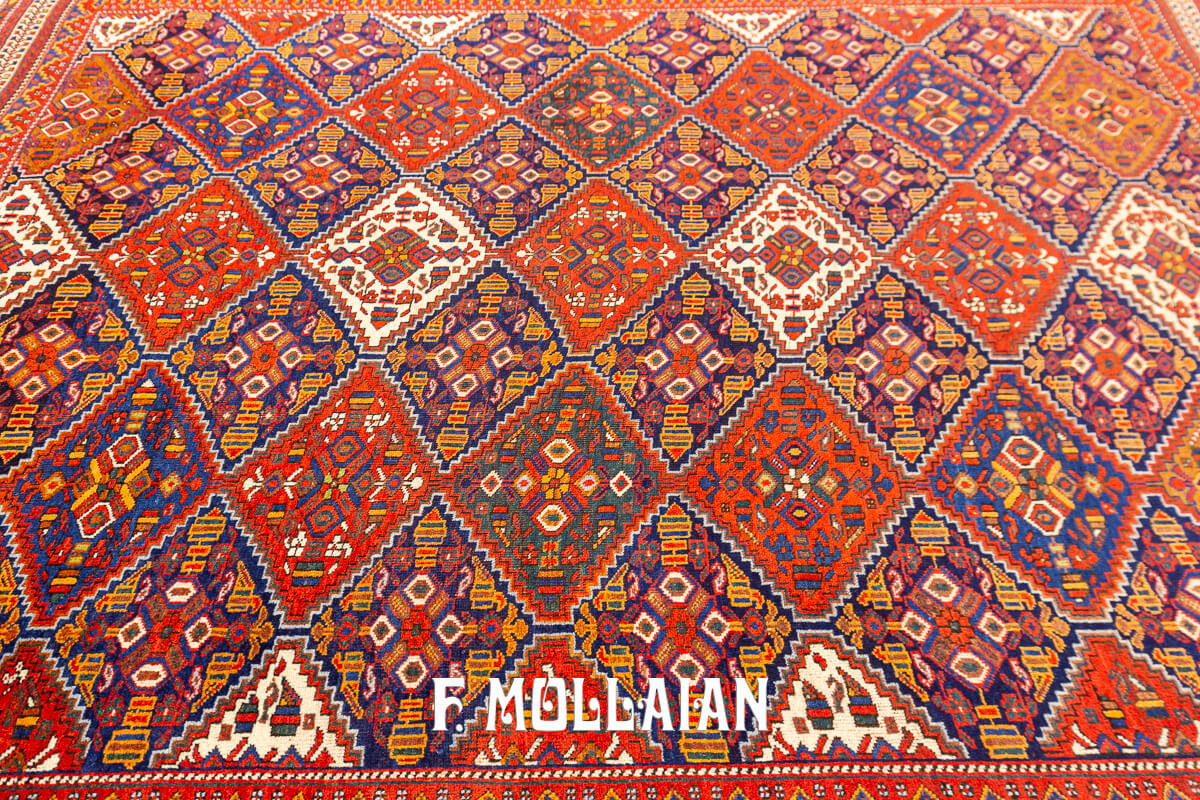 Antique Persian Rug Afshari Very Fine n°:771169